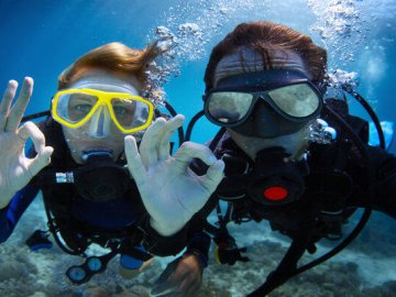 Diving 