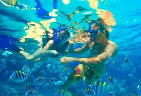 Snorkelling water 